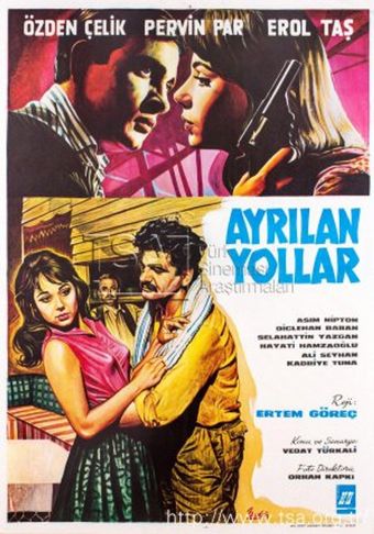 ayrilan yollar 1962 poster