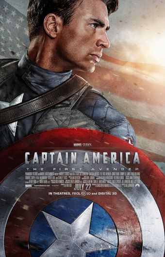 captain america: the first avenger 2011 poster