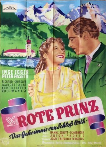 der rote prinz 1954 poster