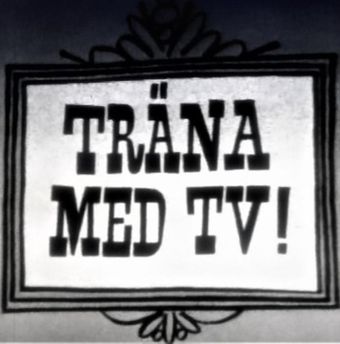 träna med tv 1963 poster