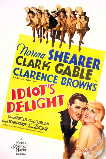 idiot's delight 1939 poster