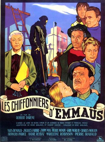 les chiffonniers d'emmaüs 1955 poster