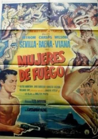 mujeres de fuego 1959 poster