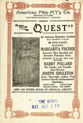 the quest 1915 poster