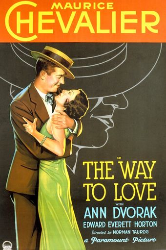 the way to love 1933 poster