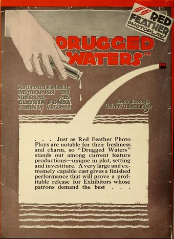 drugged waters 1916 poster