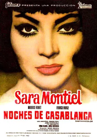 noches de casablanca 1963 poster