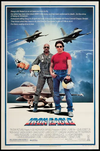 iron eagle 1986 poster