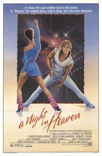 a night in heaven 1983 poster