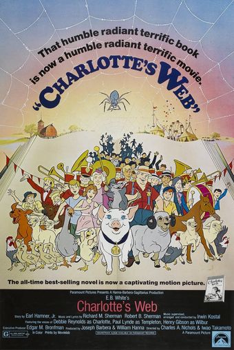 charlotte's web 1973 poster