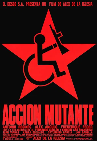 acción mutante 1993 poster