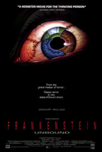 frankenstein unbound 1990 poster