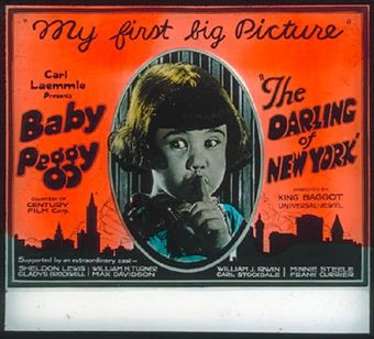 the darling of new york 1923 poster