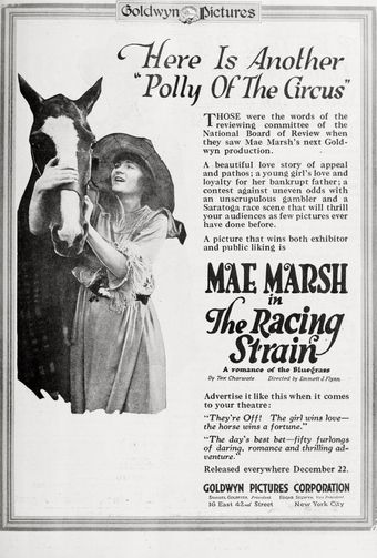 the racing strain 1918 poster