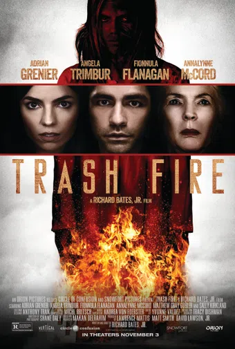 trash fire 2016 poster