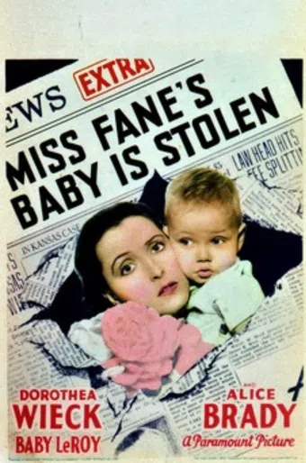 miss fane's baby is stolen 1934 poster