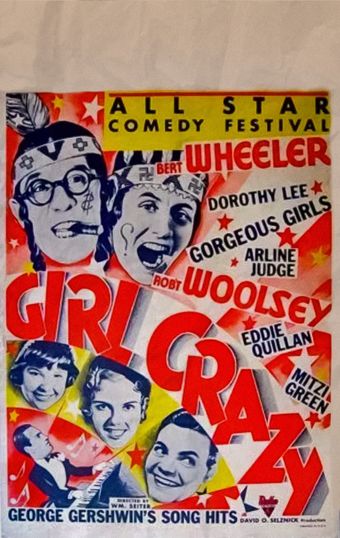 girl crazy 1932 poster