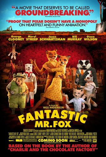 fantastic mr. fox 2009 poster