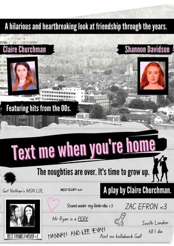 text me when you're home 2021 poster