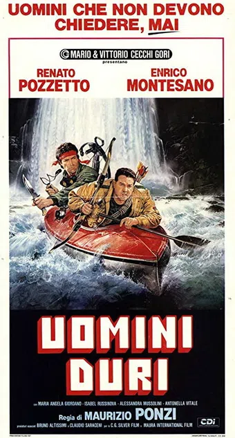 noi uomini duri 1987 poster