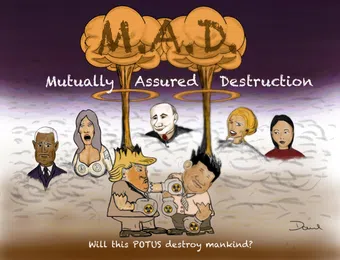 m.a.d. (mutually assured destruction) poster