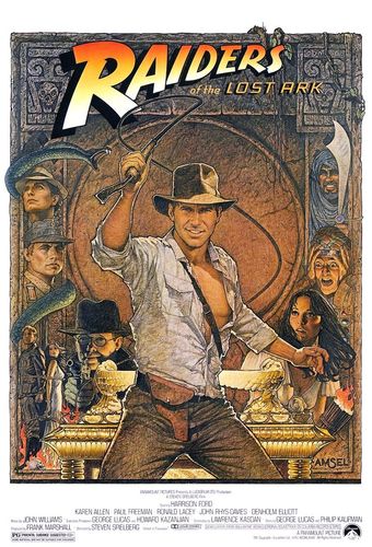 raiders of the lost ark 1981 poster