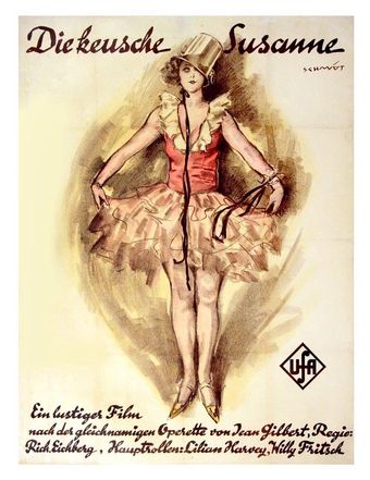 die keusche susanne 1926 poster