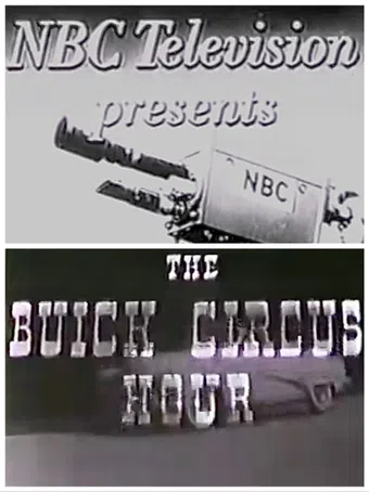 the buick circus hour 1952 poster