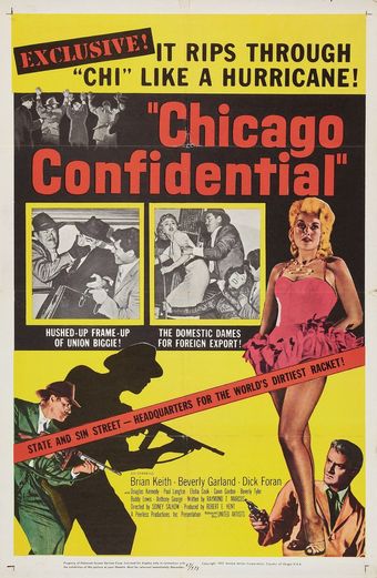 chicago confidential 1957 poster