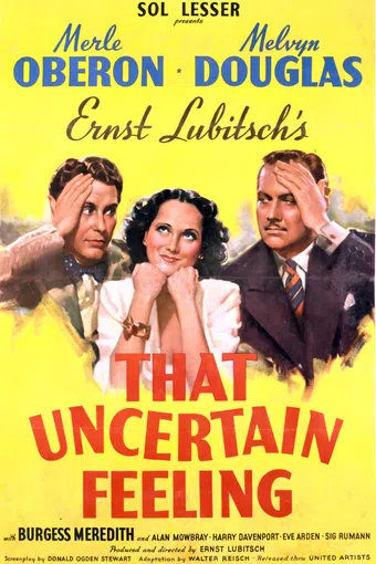 that uncertain feeling 1941 poster