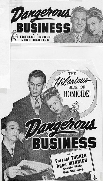 dangerous business 1946 poster