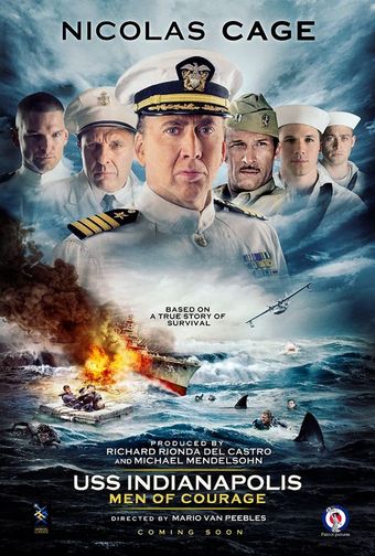 uss indianapolis: men of courage 2016 poster