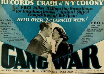 gang war 1928 poster