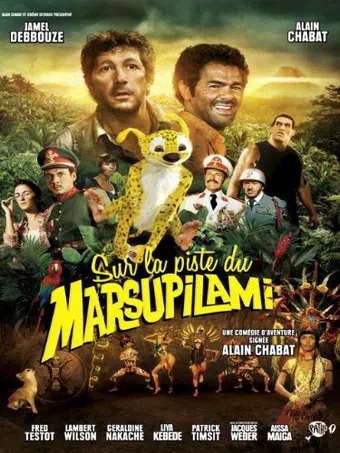 sur la piste du marsupilami 2012 poster