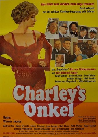 charley's onkel 1969 poster