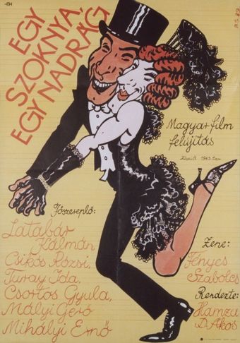 egy szoknya, egy nadrág 1943 poster