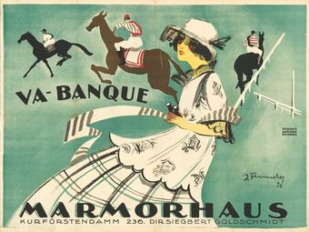 va banque 1920 poster