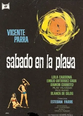 sábado en la playa 1967 poster