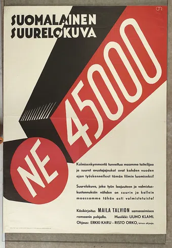 ne 45000 1933 poster