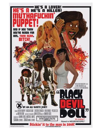 black devil doll 2007 poster