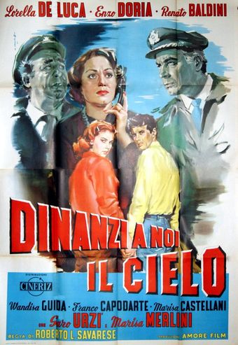 dinanzi a noi il cielo 1957 poster