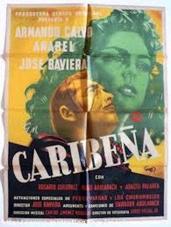 caribeña 1953 poster