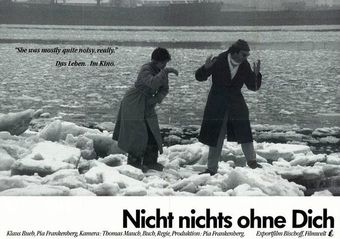 nicht nichts ohne dich 1985 poster