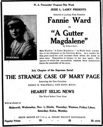 a gutter magdalene 1916 poster