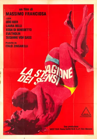 la stagione dei sensi 1969 poster