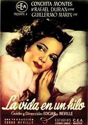 la vida en un hilo 1945 poster