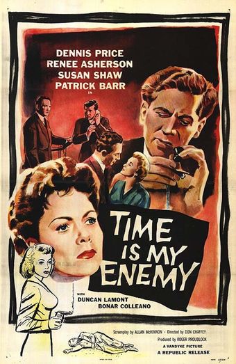 time is my enemy 1954 poster