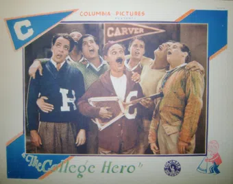 the college hero 1927 poster