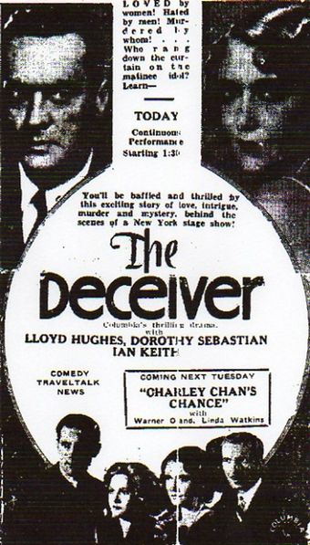 the deceiver 1931 poster