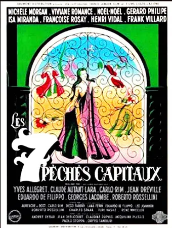 les sept péchés capitaux 1952 poster